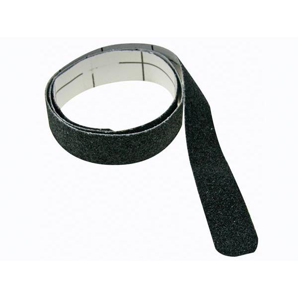 ・階段の滑り止めなどに・防水基材: PVC粘着剤: アクリル系カラー: 黒寸法: 20mm x 600mmセット枚数：6枚重量: 110g