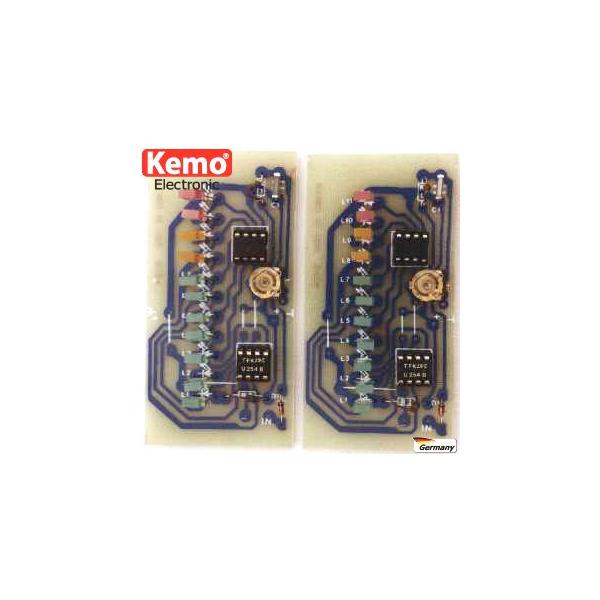 電子工作キット（LEDステレオVUメーター） B124
