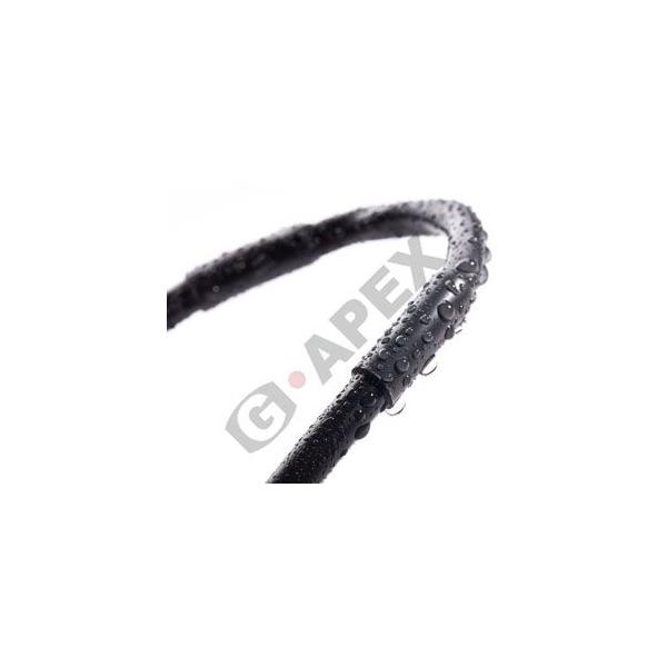 4:1の比率で収縮する熱収縮チューブAIS4X 接着剤付熱収縮チューブ（8mmx1.22m　黒 10本）