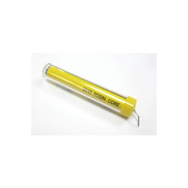 ヤニ入り電子工作用はんだ（17g-1mm-スズ60/鉛40）