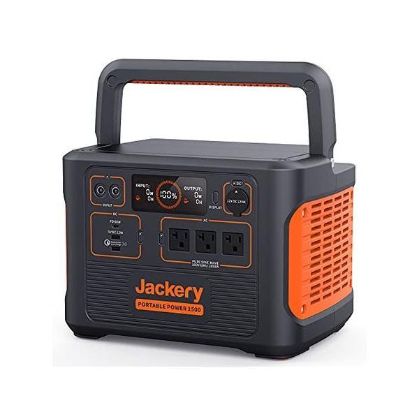 �y���������z�y�V�i�zJackery �|�[�^�u���d�� 1500 PTB152