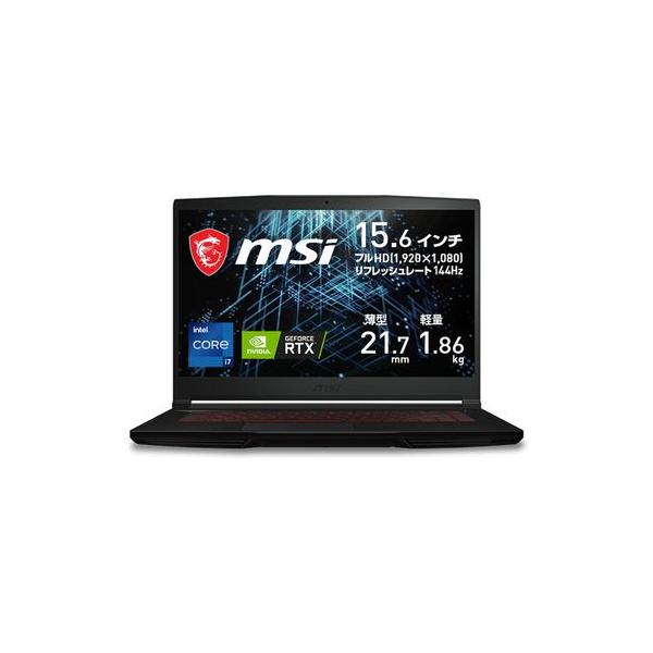 MSI 【即日発送】【新品】MSI ゲーミングノートパソコン GF63-11UD