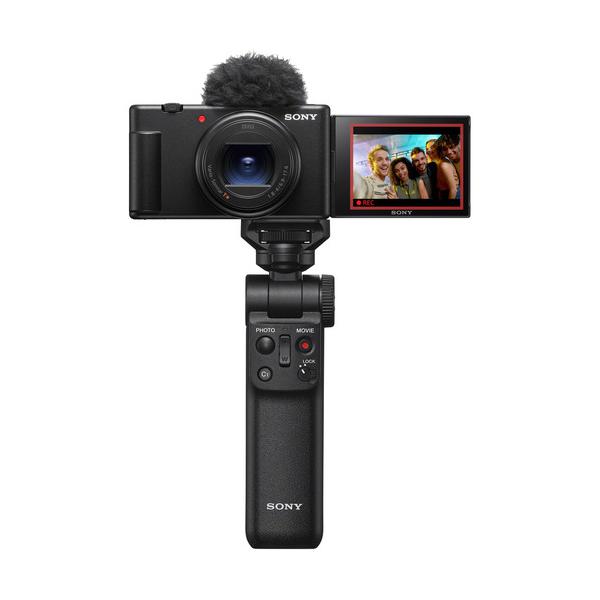 他サイト： 【ラッピング可】【即日発送】【新品】SONY ソニー Vlog撮影向け デジタルカメラ VLOGCAM ZV-1 II ZV-1M2G B シューティンググリップキット ブラックの商品画像