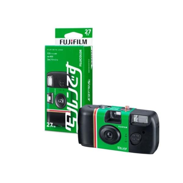 フィルムならではの風合いを手軽に楽しめる「富士フイルム 写ルンです 27枚撮り」。明るいレンズと高感度ISO400フィルムを採用し、日常から旅行、アウトドアまで幅広く活躍。シンプル操作で誰でも撮影可能。現像後の意外な味わいが人気のロングセラ...