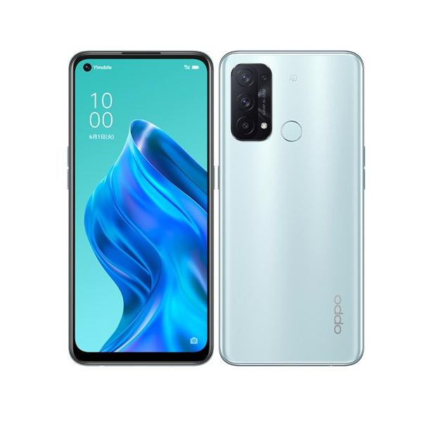 【動作確認済】OPPO Reno5 A ブルー128GB　Y!mobile版 OPPO A 【即日発送】OPPO Reno5 Y!mobile版 A1010P オッポ 6GB/128GB