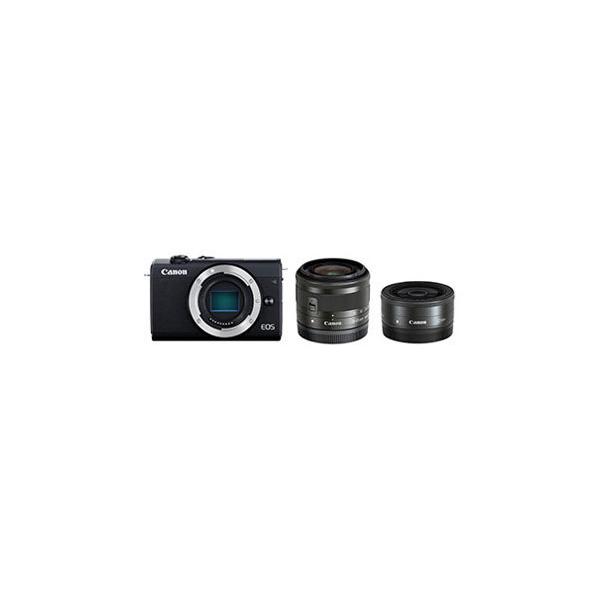 ラッピング可】【即日発送】【新品】CANON キャノン EOS M200 ダブル