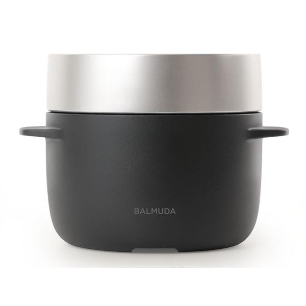 即日発送】BALMUDA The Gohan 炊飯器 K03A-BK ブラック [3合] 炊飯器 