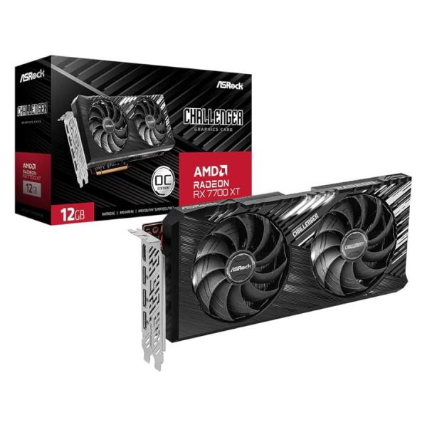 グラフィックボード・グラボ・ビデオカード ASRock RX 7700XT STEEL LEGEND 12GB OC ASRock > AMD Radeon™ RX 7700 XT Steel Legend 12GB OC