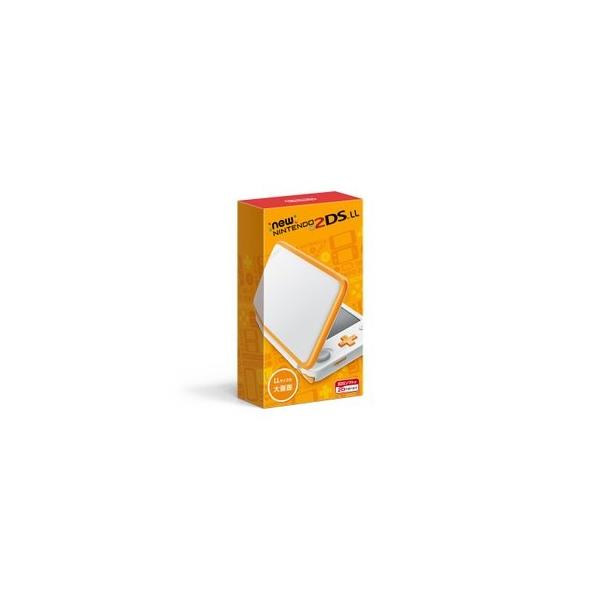 即日発送】任天堂 Newニンテンドー2DS LL本体 ホワイト×オレンジ 即日発送】任天堂 Newニンテンドー2DS LL本体 ホワイト×オレンジ