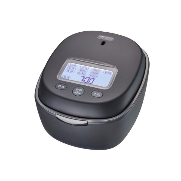 タイガー魔法瓶の「JPL-Y100-KG 土鍋ご泡火炊き（エボニーブラック）」は、伝統の土鍋技術と圧力IHを融合した最上位炊飯器です。高温で泡立つ熱を米に優しく伝え、一粒一粒に甘みと弾力を引き出します。おこげも選べる炊き分け機能を搭載し、香...