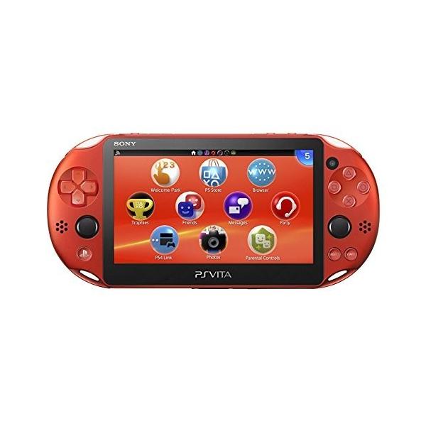 即日発送】ソニーPlayStation Vita Wi-Fiモデル メタリック・レッド