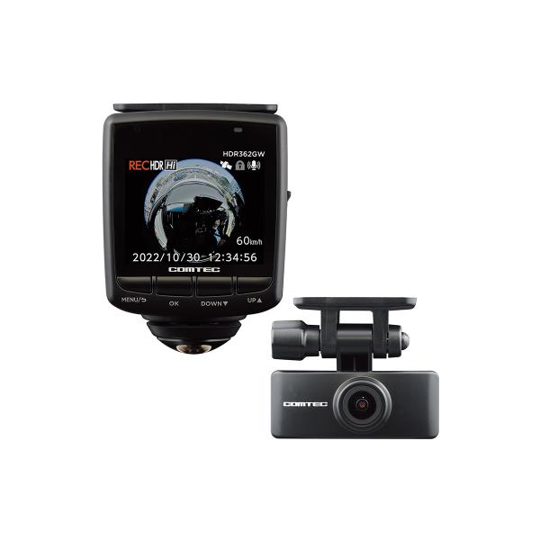 COMTEC コムテック 360° ドライブレコーダー　HDR362GW densidonya_4952040150459