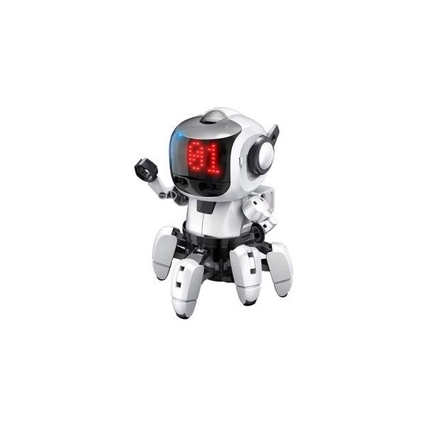 MR-9110 プログラミング・フォロ エレキット(イーケイジャパン) ロボット工作キット 赤外線レーダー搭載 6足歩行ロボット