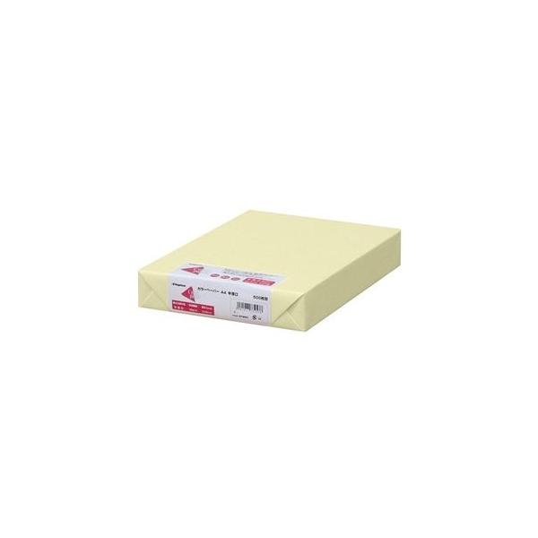 ds-2126432 （まとめ）長門屋商店 Color Paper A4中厚口 レモン ナ-3252 1冊(500枚) 【×3セット】 (ds2126432)
