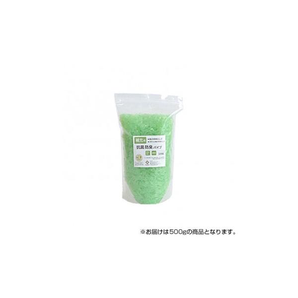 (代引不可) (同梱不可)日本製 抗菌 防臭 洗える 補充用ヒバパイプ やわらかめ 500g 2924129