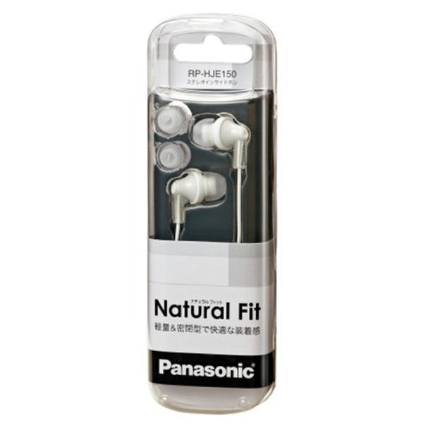 Panasonic パナソニック カナル型イヤホン ホワイト RP-HJE150-W Panasonic パナソニック カナル型イヤホン ホワイト RP-HJE150-W
