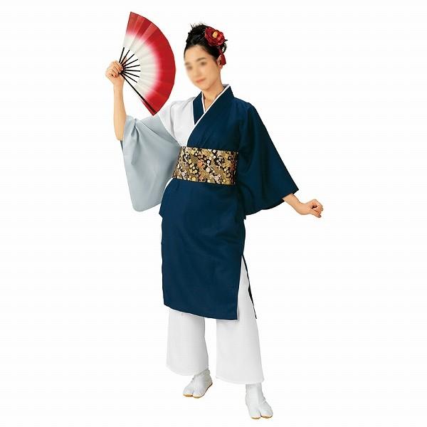 よさこい 衣装 コスチューム 着物風長半纏 ポリエステル100 Yosakoi ソーラン 祭り ダンス 舞踊 踊り 舞台 ステージ 男女兼用 0 K0 粋な伝統 和好 通販 Yahoo ショッピング