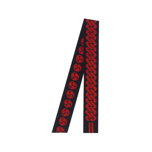 半纏帯 綿リバーシブル染め帯(黒) お祭り用品 YOSAKOI 夏祭り 秋祭り 大祭 祭禮 イベント まつり 小物 半天帯 はんてん おび