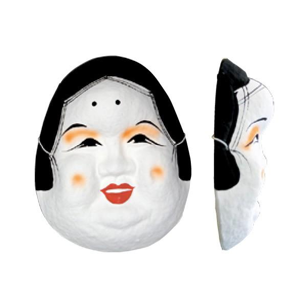 お面 お面 おかめ 岡目 祭り 踊り イベント 芝居 舞台 仮装 N9058 06 粋な伝統 和好 通販 Yahoo ショッピング