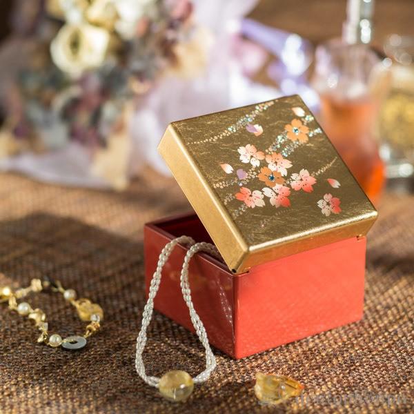 きらり ジュエリーボックス ( 箔一 退職祝い 定年 アクセサリー入れ