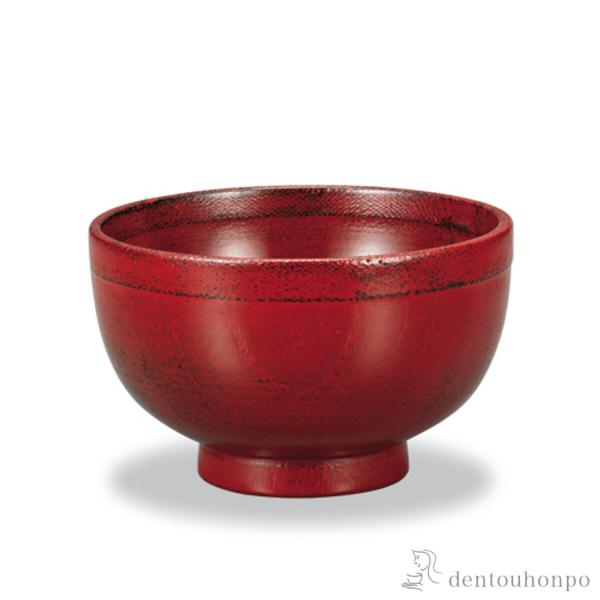 布貼汁碗 根来 赤 ( 雑煮椀 お椀 お吸い物 味噌汁 おすすめ 山中漆器 結婚 出産 内祝い 引き出物 金婚式 誕生日プレゼント 還暦祝い 古希 喜寿 米寿 )