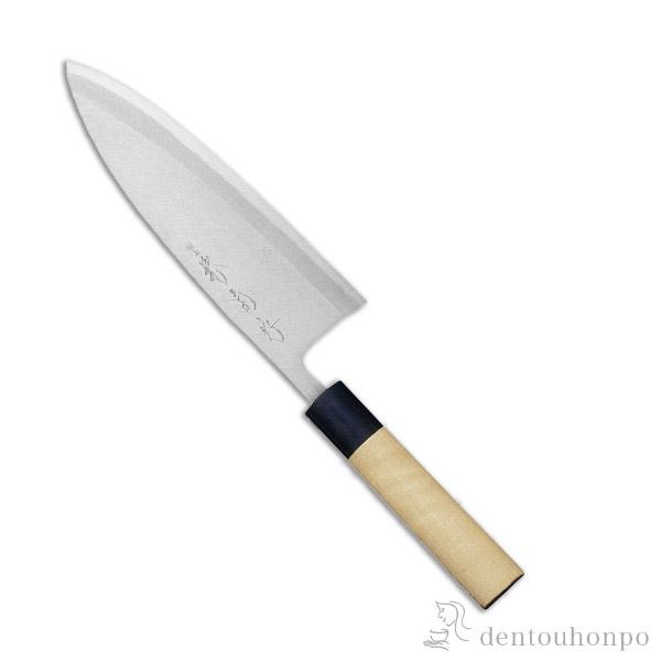 和包丁 堺菊守 極上(水牛柄) 出刃 150mm 1本 名入れ彫刻無料 和包丁 堺菊守 極上(水牛柄) 出刃 150mm 1本 名入れ彫刻無料