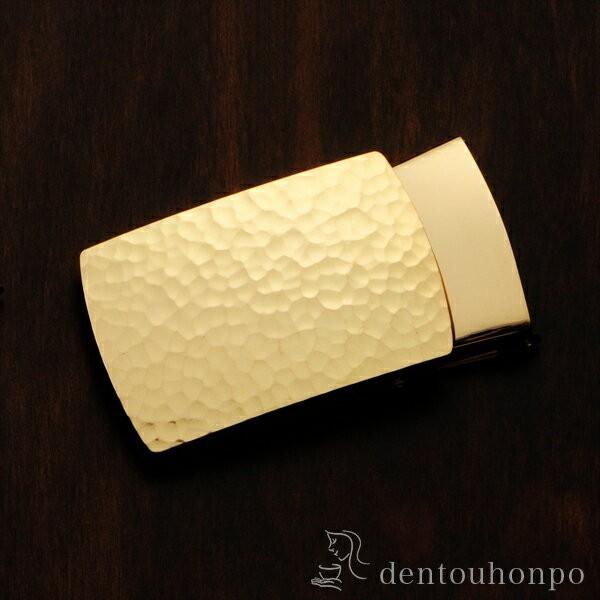 K18 バックル 槌目 ( 光則（金工芸） シューホーン くつべら 靴ベラ