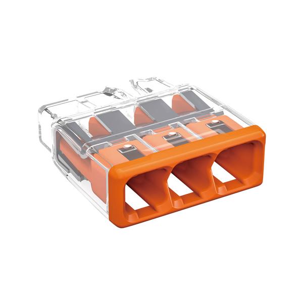 JAPPY 薄型差込電線コネクタ WGZ-3-JP (100個)