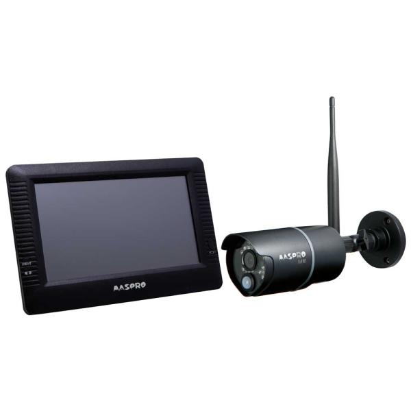 【リコール対応済み】マスプロ製「WHC7M2」（モニター＆カメラセット） マスプロ（MASPRO） マスプロ電工 ワイヤレスHDカメラ 7インチモニター