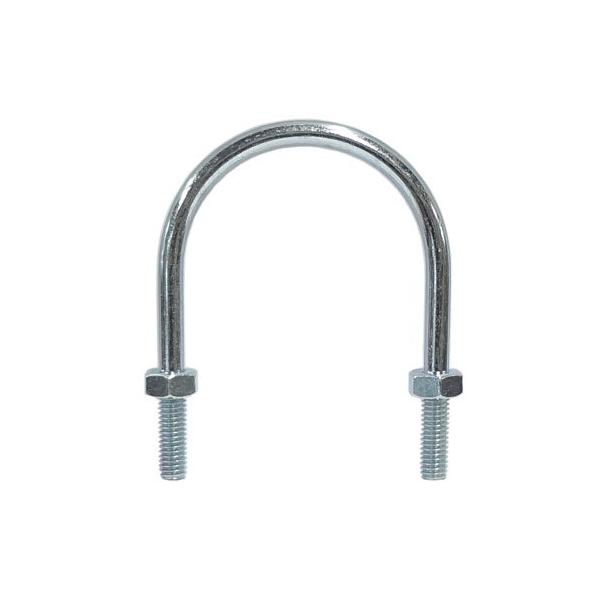 U字ボルト W5/16 65Aねじ径:W5/16表面処理:電気亜鉛メッキ電線管サイズ:65A厚鋼:70mm / 薄鋼:75mm内径:78mm厚鋼電線管外径:75.2mm / 薄鋼電線管外径:76.2mm