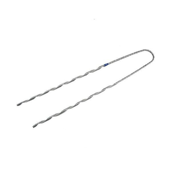 巻付グリップ シンプル用8 MG-8TH支線、架空地線、ケーブルのメッセンジャーワイヤーなどに使用される亜鉛メッキ鋼より線の引留、接続箇所に使用する商品です。