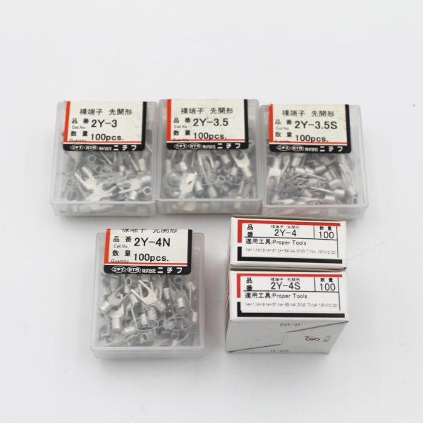ニチフ（NICHIFU） 銅線用裸圧着端子6箱セット Y形 先開形 2Yシリーズ