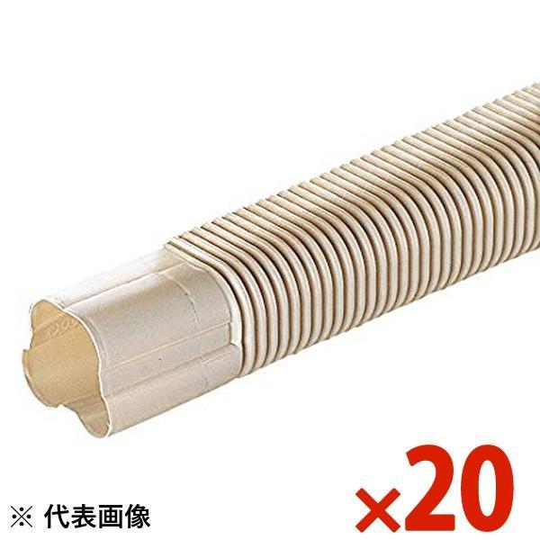因幡電工 INABA スリムダクトSD フリーコーナー アイボリー 20個セット