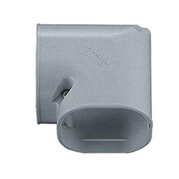 INABA 因幡電工 スリムダクトSD ミニ平面コーナー90° グレー SKM-77-G SKM77G