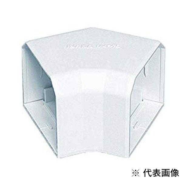 因幡電工 INABA スリムダクトMD 平面コーナー45° ホワイト MKF-85