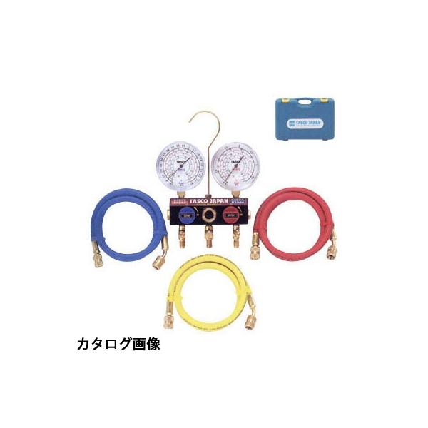 ⭕️TASCO ボールバルブ式ゲージマニホールド TA124WH-1 R404AR407CR507AR134a用ボールバルブ式ゲージマニホールド | 株式会社