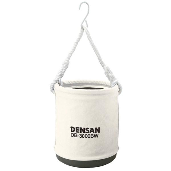 DENSAN（デンサン） JEFCOM ジェフコム 自立型電工バケツ 白 300Φ×高さ