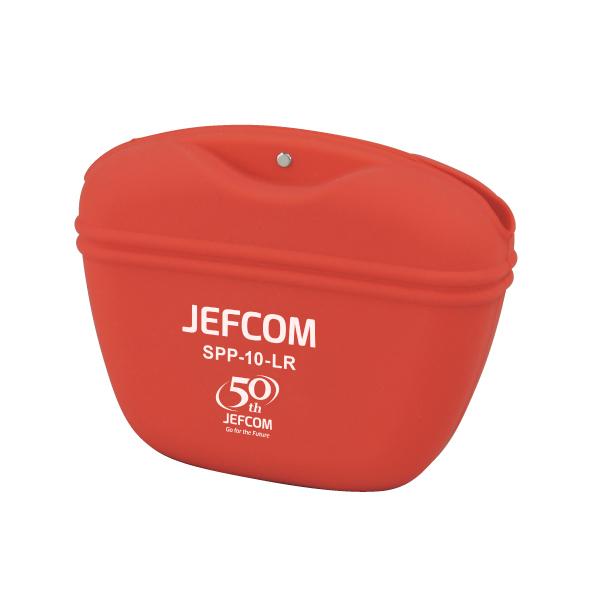 Jefcom ジェフコム DENSAN デンサン ソフトパーツポケット パステルレッド SPP-10-LR