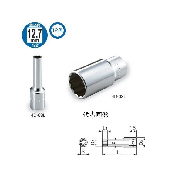 TONE �O�c�����H�� �f�B�[�v�\�P�b�g 12�p 4D-08L