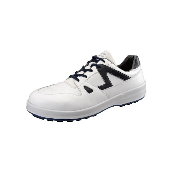 シモン SIMON 安全靴 短靴 8611 白 ブルー 27.0cm : 電材ドットコム