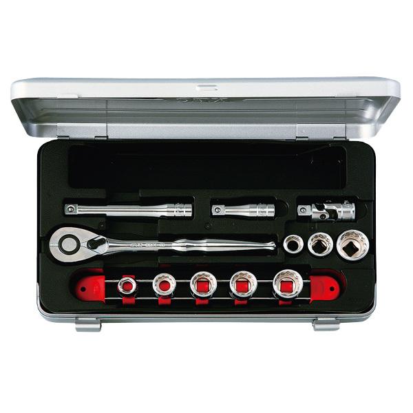 KTC 京都機械工具 9．5sq．ソケットレンチセット［12点］ TB308BX 