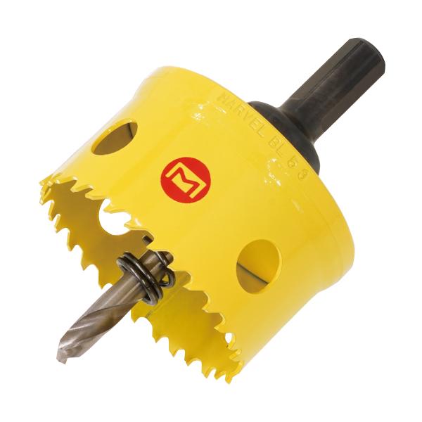 MARVEL マーベル BL-53 BL型バイメタルホールソー 53mm : 電材