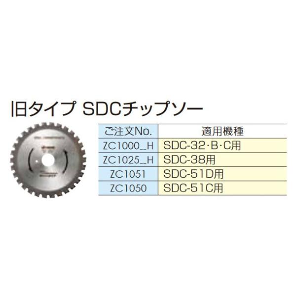 ダイア SDC-32D用チップソー ZC1001H