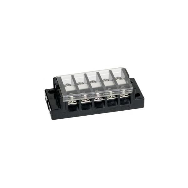 春日電機 T1004 組端子台 カバー付 4P 250V 20A