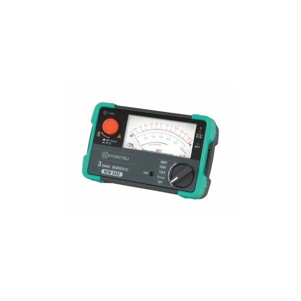 共立電気計器 3432 kew 絶縁抵抗計 125/250/500V : 電材ネット - 通販