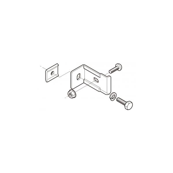 ネグロス SD-SRS4N 立上ラック支持金具 SRラック 片側用 SD製 ネグロス SD-SRS4N 立上ラック支持金具 SRラック 片側用 SD製