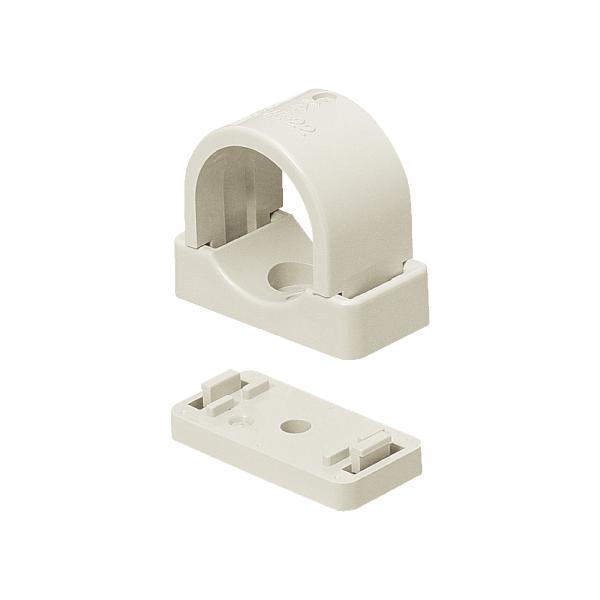 未来工業 SVE-16M VE台付サドル VE16用Mホワイト高耐候性