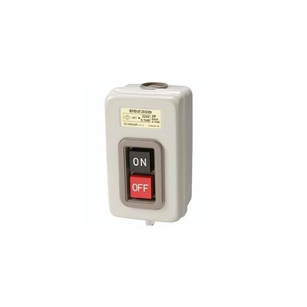 在庫あり　春日　パトライト　KASUGA　BS230B　3　動力用押ボタン開閉器　露出形　春日電機　PATLITE　インボイス領収書可能