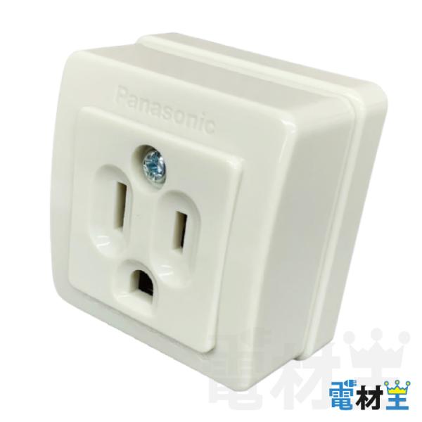 WK3001W 接地角型コンセント 125V Panasonic