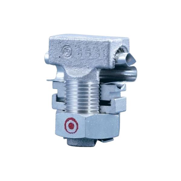 画像はシリーズ代表画像です。低圧および高圧銅線で張力のかからない箇所での接続に使用します。スプリング内蔵で締付の緩みを防止します。